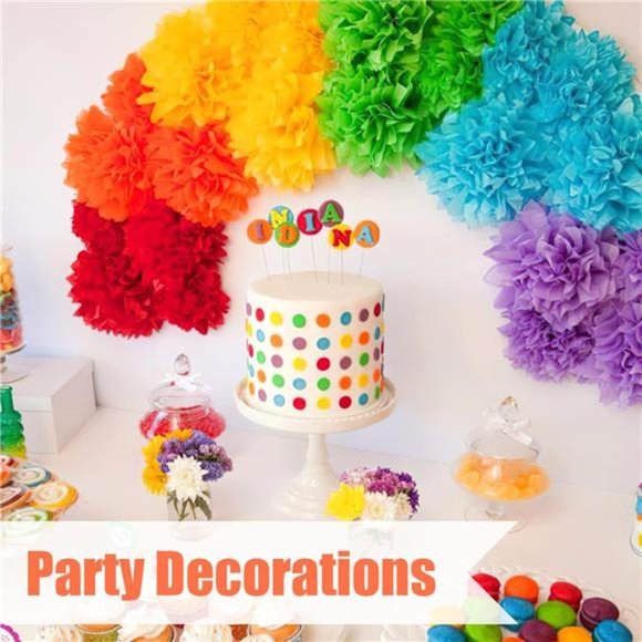 330 Sheets Wrapping Tissue Paper,  Bulk Tissue Paper for Gift Birthday 20 Colors - Picture 2 of 6